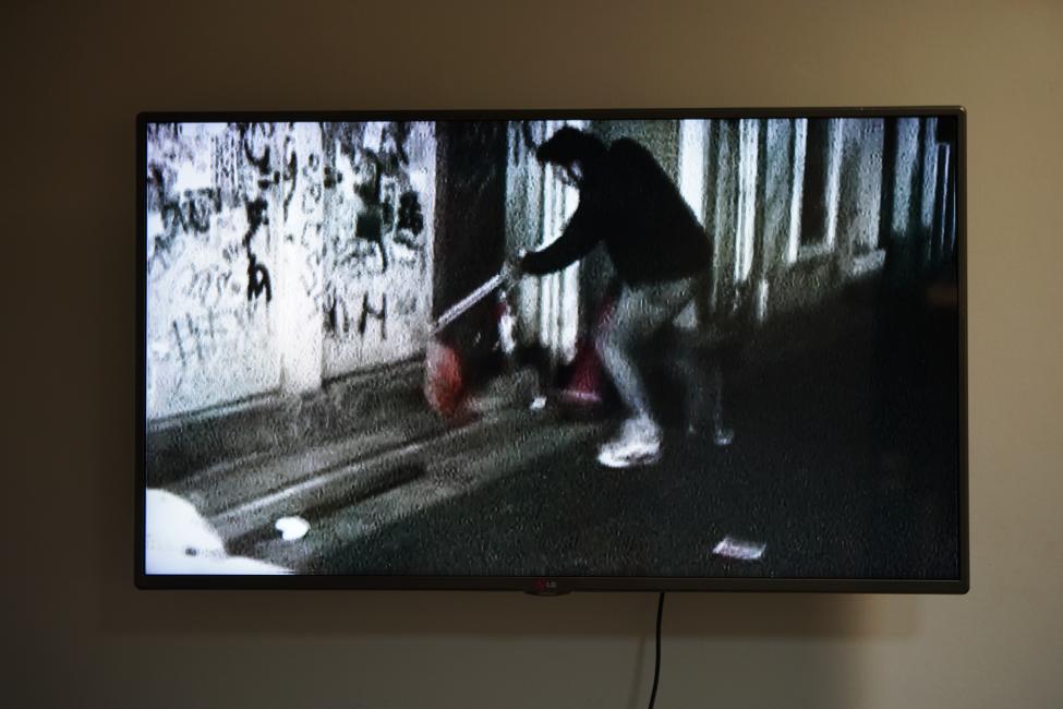 Chim Pom, Super Rat, 2011, 6th Athens Biennale 2018 ANTI, photo by Nysos Vasilopoulos